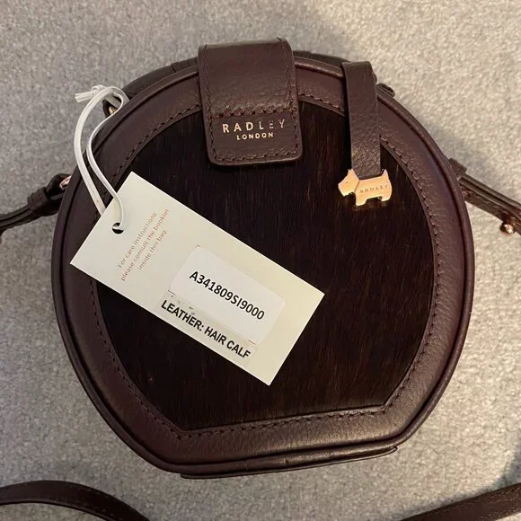 Radley London Witley Circle Calf Hair Crossbody Purse - Picture 13 of 13